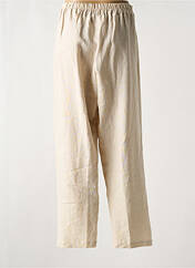 Pantalon large beige JEAN MARC PHILIPPE pour femme seconde vue