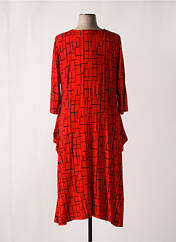 Robe courte rouge IZZY pour femme seconde vue