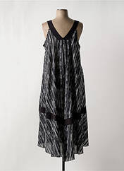 Robe mi-longue noir LUUKAA pour femme seconde vue