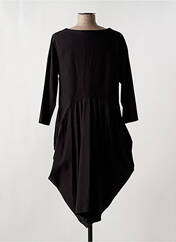 Robe mi-longue noir VINENZO ALLOCCA pour femme seconde vue