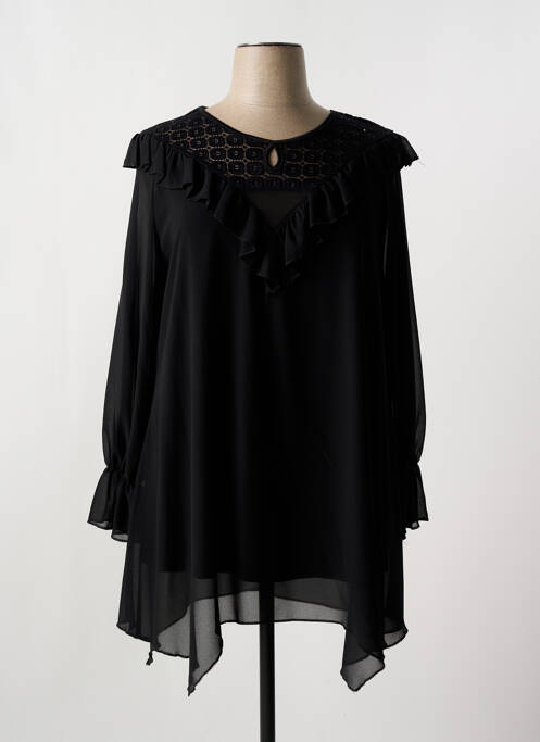 Blouse noir 2W PARIS pour femme