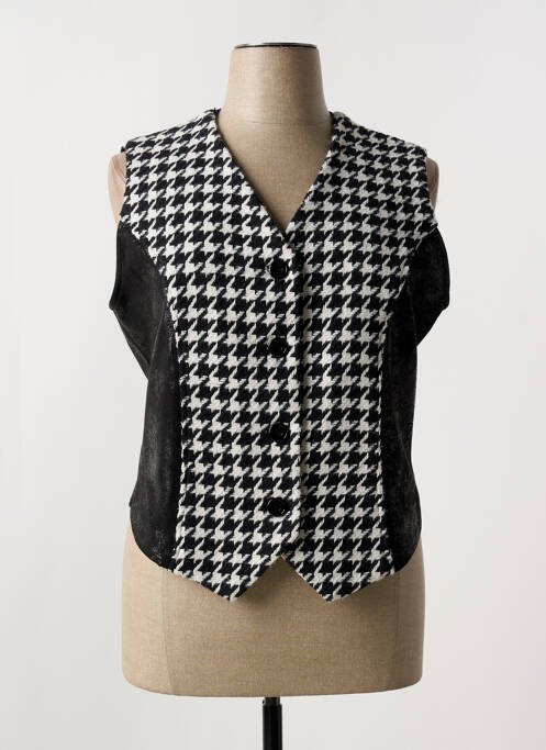 Gilet sans manche noir JEAN MARC PHILIPPE pour femme