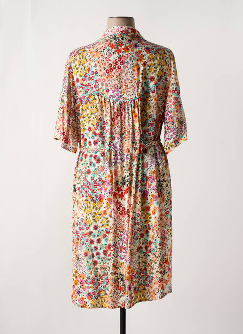 Robe mi-longue orange JEAN MARC PHILIPPE pour femme