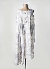 Robe mi-longue gris LUUKAA pour femme seconde vue