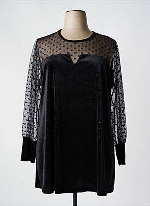 Top noir 2W PARIS pour femme