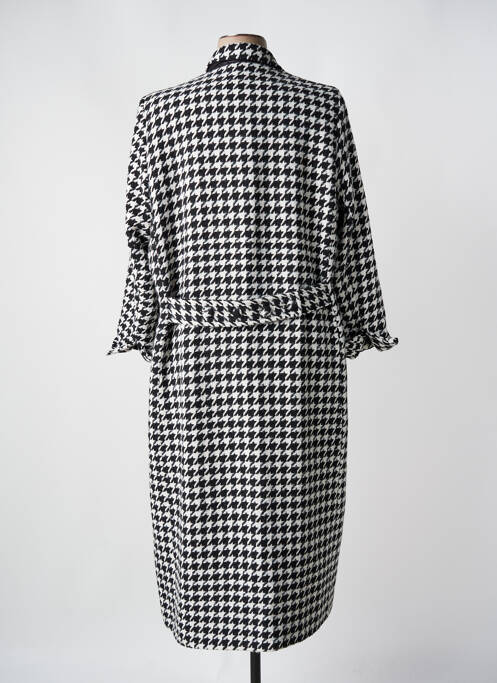 Manteau long noir JEAN MARC PHILIPPE pour femme