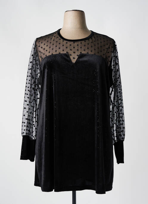 Top noir 2W PARIS pour femme