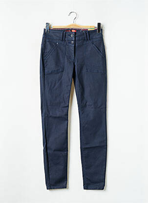 Jeans coupe slim stretch taille haute bleu CECIL femme