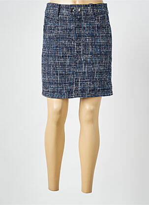 Jupe courte poches bleu STREET ONE femme