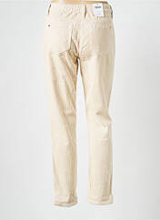 Pantalon droit beige C'EST BEAU LA VIE pour femme seconde vue