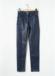 Pantalon slim bleu JULIE GUERLANDE pour femme seconde vue