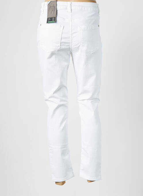 Jeans coupe slim blanc STREET ONE pour femme