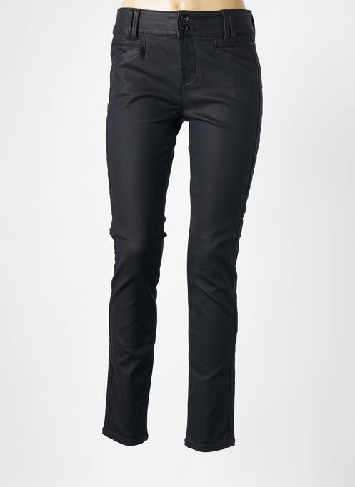 Jeans coupe slim noir STREET ONE pour femme