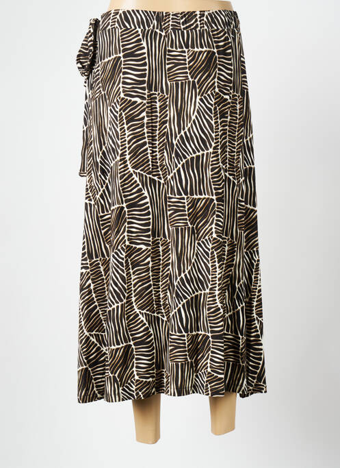 Jupe longue noir GEISHA pour femme