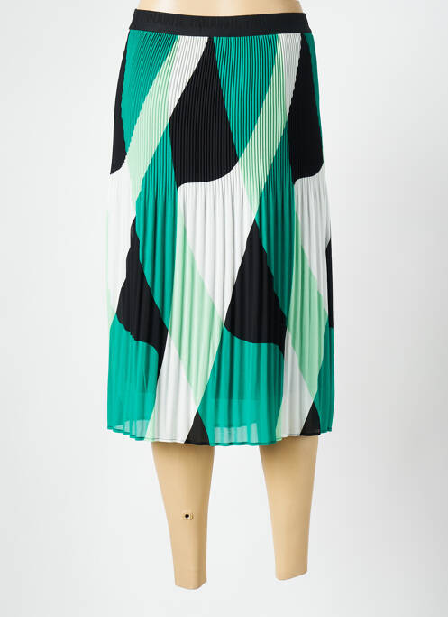 Jupe mi-longue vert STREET ONE pour femme