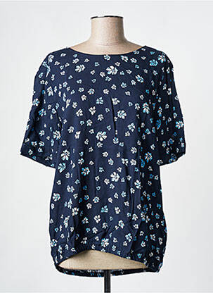 T-shirt stretch manches courtes bleu CECIL femme