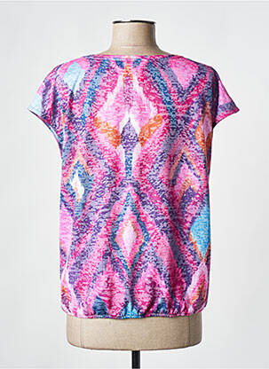 T-shirt imprimé fantaisie manches courtes violet STREET ONE femme