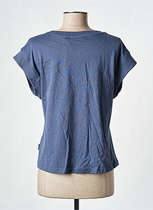 T-shirt sérigraphie manches courtes bleu LEE COOPER femme