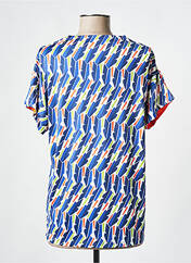 T-shirt bleu SCORZZO pour femme seconde vue