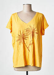 T-shirt orange TRAMONTANA pour femme seconde vue
