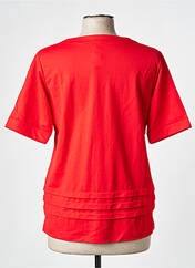 T-shirt rouge SCORZZO pour femme seconde vue
