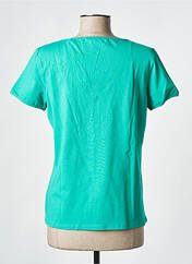 T-shirt vert C'EST BEAU LA VIE pour femme seconde vue