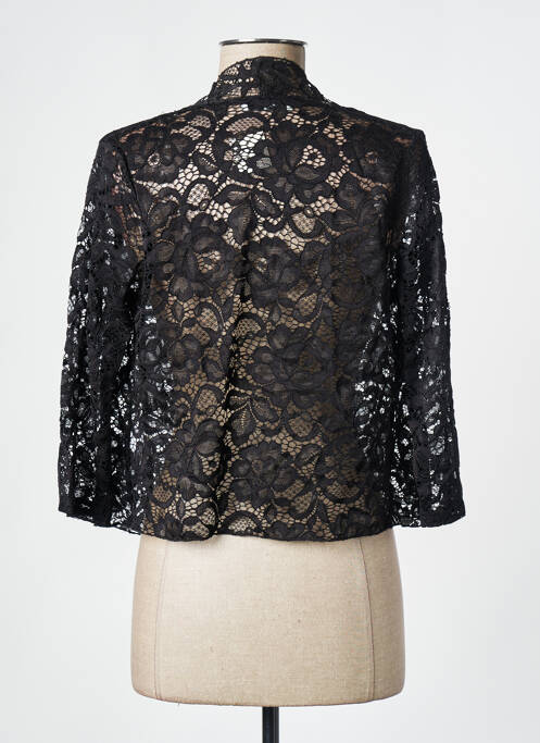 Gilet manches longues noir HALOGENE pour femme