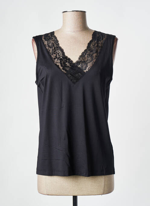 Débardeur noir TRAMONTANA pour femme