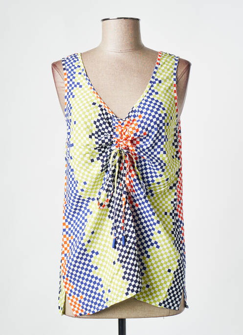 Top bleu SCORZZO pour femme