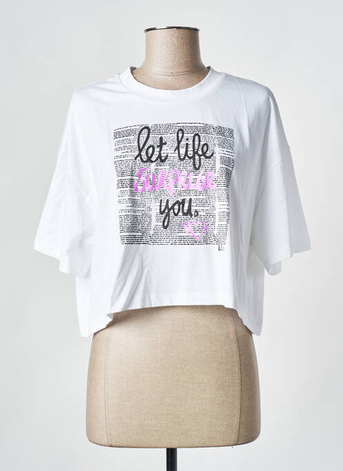 T-shirt blanc LEE COOPER pour femme