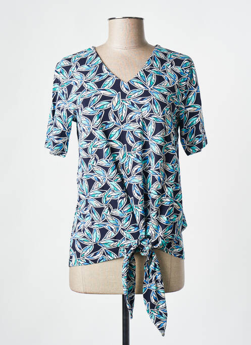 T-shirt bleu BRANDTEX pour femme