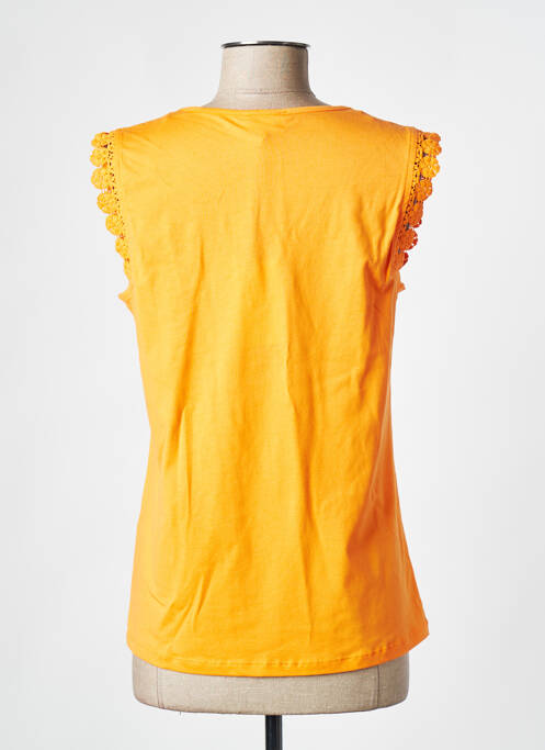 T-shirt orange JULIE GUERLANDE pour femme