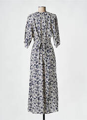 Robe longue bleu C'EST BEAU LA VIE pour femme seconde vue