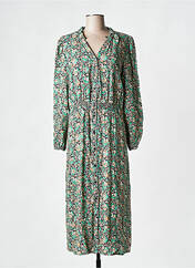 Robe longue vert C'EST BEAU LA VIE pour femme seconde vue