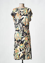 Robe mi-longue noir GEISHA pour femme seconde vue