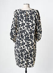 Robe mi-longue noir GEISHA pour femme seconde vue