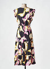 Robe mi-longue noir SCORZZO pour femme seconde vue