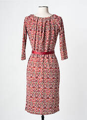 Robe mi-longue rouge JULIE GUERLANDE pour femme seconde vue