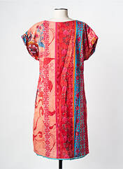 Robe mi-longue rouge ORIENTIQUE NATURALLY pour femme seconde vue