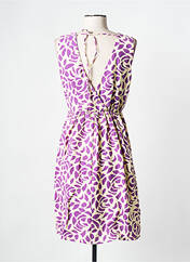 Robe mi-longue violet C'EST BEAU LA VIE pour femme seconde vue