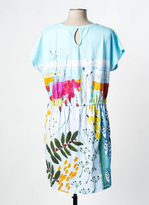 Robe courte bleu DOLCEZZA pour femme