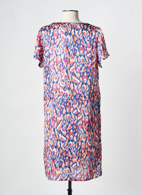 Robe courte bleu FELINO pour femme