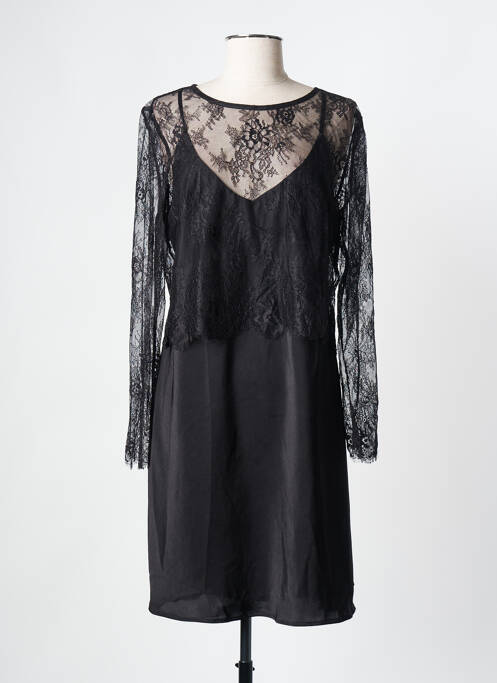 Robe courte noir FREEMAN T.PORTER pour femme