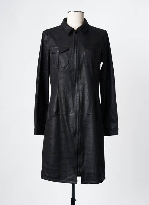 Robe courte noir GEISHA pour femme