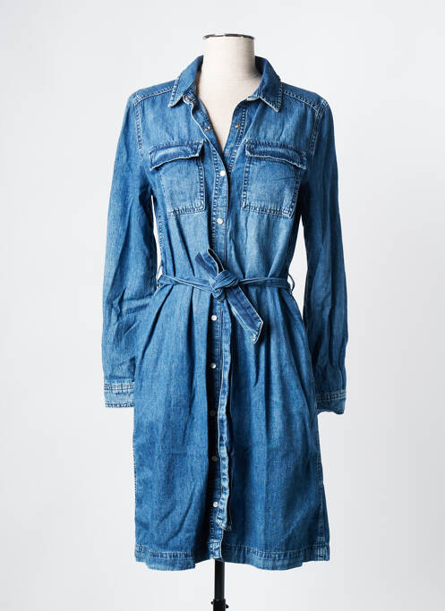 Robe mi-longue bleu STREET ONE pour femme