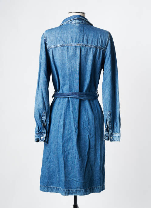 Robe mi-longue bleu STREET ONE femme