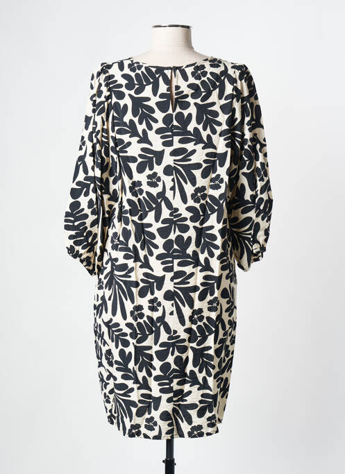 Robe mi-longue noir GEISHA femme