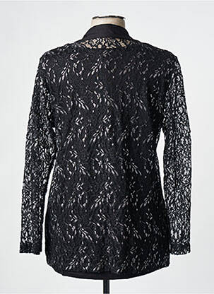 Top coupe cintrée manches longues noir GREGORY PAT femme