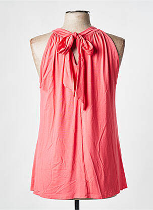 Top stretch sans manche rouge MARIA VILLALOBOS femme
