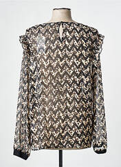 Blouse noir GEISHA pour femme seconde vue